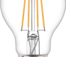 Philips CorePro - Glühbirne mit LED-Filament - Form: A60 - klar Finish - E27 - 4.3 W - Warmweiß - 2700 K