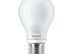 Philips CorePro - LED-Lampe - Form: A60 - matt Finish - E27 - 7 W - Warmweiß - 2700 K - Satin