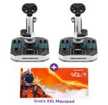 Thrustmaster Joystick Sol-R 2 Hosas Space Sim Duo + Thrustmaster Sol-R Mauspad