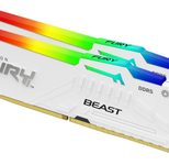 Kingston FURY Beast RGB DDR5 Kit 32 GB: 2 x 16 GB, DIMM 288-PIN, 6000 MHz, PC5-48000
