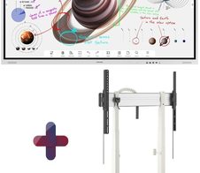 Samsung Flip Pro WM85B Flipchart 215,9 cm 85 Zoll inkl. Vogel's RISE 2008 Elektrolift