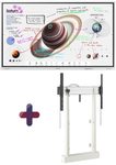 Samsung Flip Pro WM85B Flipchart 215,9 cm 85 Zoll inkl. Vogel's RISE 2008 Elektrolift