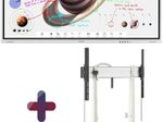 Samsung Flip Pro WM75B Flipchart 190,5 cm 75 Zoll inkl. Vogel's RISE 2008 Elektrolift