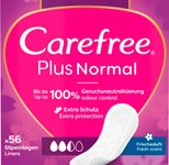 Carefree Slipeinlagen Plus Normal mit Frischeduft für Slip, 56 St.