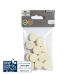 WAGNER® design yourself EH 1221 Filzgleiter Stoff Ø 2,0 cm, 16 St.