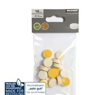 WAGNER® design yourself EH 1216 Filzgleiter Stoff Ø 1,5 cm, 16 St.
