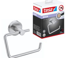 tesa Toilettenpapierhalter MOON silber