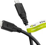 goobay USB4 Kabel 100W 0,5m schwarz