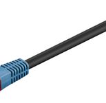 goobay Outdoor-LAN-Kabel CAT6 50m schwarz