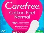 Carefree Slipeinlagen Normal Cotton Feel mit Aleo Vera Duft für Slip, 56 St.