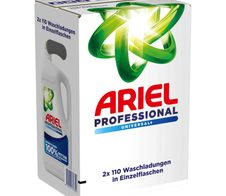 ARIEL Professional UNIVERSAL+ Waschmittel 2x 4,95 l