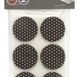 WAGNER® design yourself EH 0128 Anti-Rutsch-Pads Stoff Ø 2,8 cm, 12 St.