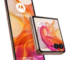 Motorola RAZR 50 Ultra - 5G Smartphone 12GB/512GB (6.9"), Peach Fuzz