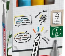 edding 385 Flipchart-Marker 1.0 - 5.0 mm farbsortiert