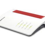FRITZ!Box 4690 Tabletop-Router, Rot/Weiß