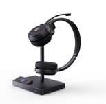 Yealink WH62 Dual - Headset - On-Ear - DECT - kabellos - Teams