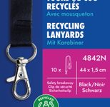 AVERY Zweckform Lanyards schwarz
