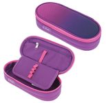herlitz Schlampermäppchen befüllt Dip Dye pink/purple