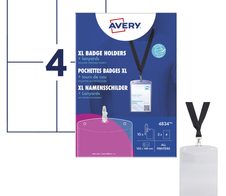 AVERY Zweckform Namensschilder mit Textilband