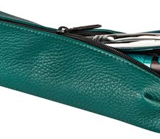 herlitz Schlampermäppchen Origami Forest grün