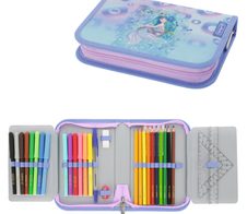 herlitz Federmäppchen Mystic Mermaid türkis 31-teilig