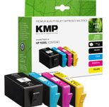KMP schwarz, cyan, magenta, gelb Druckerpatronen kompatibel zu HP 920XL (C2N92AE), 4er-Set