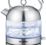 SEVERIN Wasserkocher WK 3459 Retro 1,7 l 2400 W silber