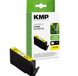 KMP gelb Druckerpatrone kompatibel zu Canon CLI-551 XL Y