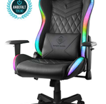 Deltaco DC410 Gaming Stuhl, Schwarz