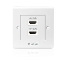 PureLink HDMI Anschlußdose - PureInstall 2-fach