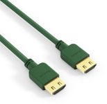 PureLink HDMI Kabel - PureInstall - Slim 2,00m - Grün