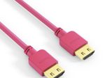 PureLink HDMI Kabel - PureInstall - Slim 1,00m - Rot