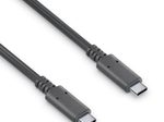 PureLink USB-C auf USB-C Kabel mit E-Marker - USB4 Gen2x2, 5A, 20Gbps - PureInstall 0,50m