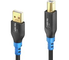 PureLink FlexInstall USB-A auf USB-B Kabel USB 2.0 480Mbps 1.00m