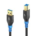 PureLink FlexInstall USB-A auf USB-B Kabel USB 3.0 5Gbps 1.00m