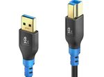 PureLink FlexInstall USB-A auf USB-B Kabel USB 3.0 5Gbps 2.00m
