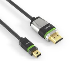 PureLink MiniDP/HDMI Kabel - Ultimate Serie - 1,00m - schwarz