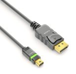 PureLink MiniDP/DP Kabel - Ultimate Serie - 1,00m - schwarz