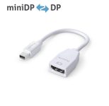 PureLink Mini DisplayPort auf DisplayPort Adapter - 4K60 - iSerie - weiß - 0,10m
