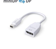 PureLink Mini DisplayPort auf DisplayPort Adapter - 4K60 - iSerie - weiß - 0,10m