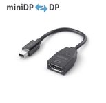 PureLink Mini DisplayPort auf DisplayPort Adapter - 4K60 - iSerie - schwarz - 0,10m