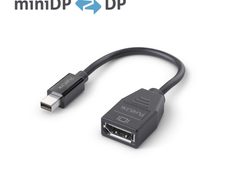 PureLink Mini DisplayPort auf DisplayPort Adapter - 4K60 - iSerie - schwarz - 0,10m