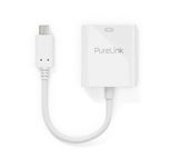 PureLink USB-C auf HDMI Adapter - 4K60 - iSerie - weiß - 0,10m
