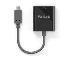PureLink USB-C auf HDMI Adapter - 4K60 - iSerie - schwarz - 0,10m