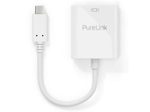 PureLink USB-C auf VGA Adapter - 1200p - iSerie - weiß - 0,10m