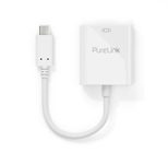 PureLink USB-C auf VGA Adapter - 1200p - iSerie - weiß - 0,10m