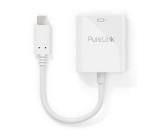 PureLink USB-C auf VGA Adapter - 1200p - iSerie - weiß - 0,10m