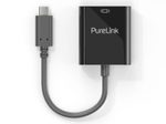 PureLink USB-C auf VGA Adapter - 1200p - iSerie - schwarz - 0,10m