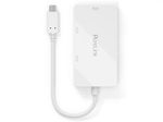 PureLink USB-C auf Multiport Adapter - iSerie - weiß - 0,10m