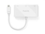 PureLink USB-C auf Multiport Adapter - iSerie - weiß - 0,10m